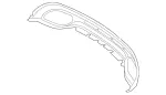 2058858838 - Detachable Parts: Trim, Bumper for Mercedes-Benz Image