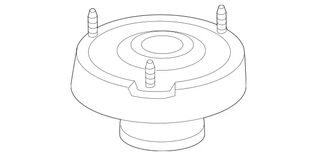 2113200026 - Suspension: Shock Mount for Mercedes-Benz Image