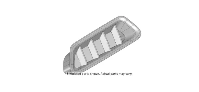 23276338 - Body: Defroster Grille for Cadillac: XT4 Image