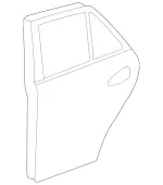 1667300205 - : Door Shell for Mercedes-Benz Image