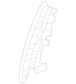 1669100037 - Driver Seat: Fastening Strip for Mercedes-Benz Image