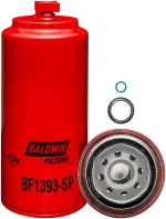 BF1393SP - : High Efficiency Fuel/Water Separator Spin-on with Drain and Sensor Port for Baldwin Image