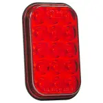 G4502 - : Hi Count® Rectangular LED Stop Tail Turn Lights, Red for Grote Lighting Image