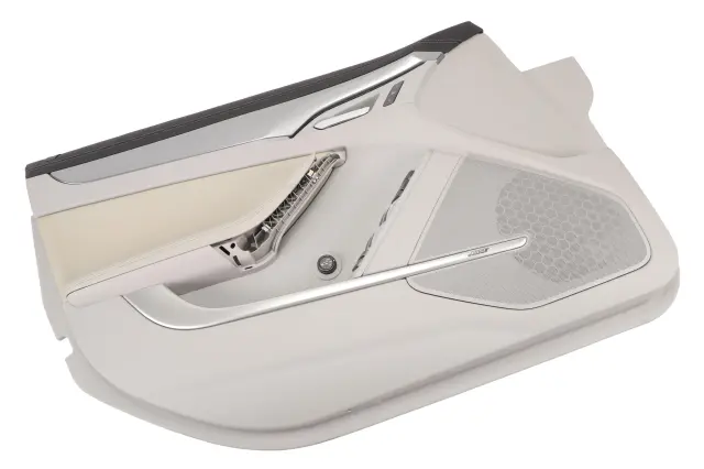 22981932 - : Light Titanium Front Driver Side Door Trim for GM Image