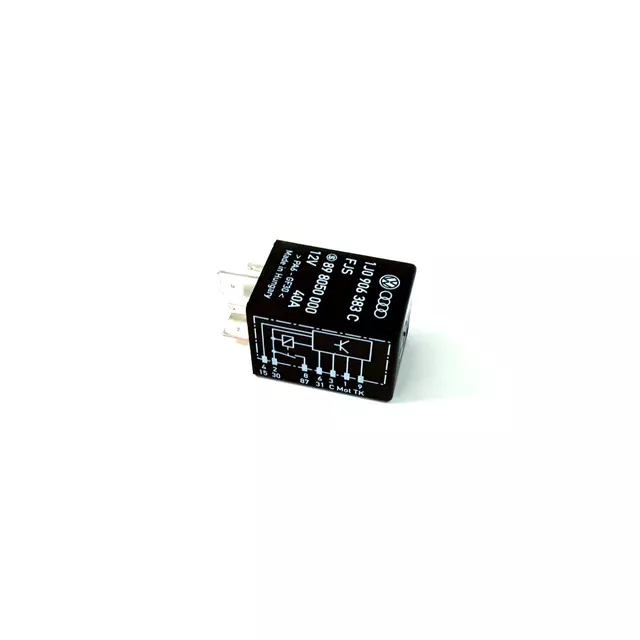 1J0906383C - Electrical: Relay for Volkswagen: Beetle, Cabrio, Golf, GTI, Jetta, Passat, R32 Image