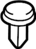 739985V010 - Body: Fender Rivet for INFINITI: QX50 Image