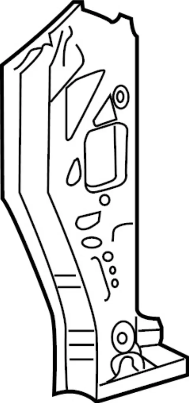 G62415NAMA - Body: Inner Hinge Pillar for INFINITI: QX50, QX55 Image