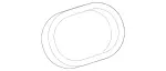 2561410180 - : Flange Seal for Mercedes-Benz Image