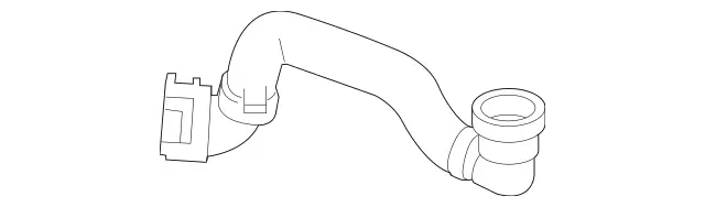 213501070264 - Radiator: Coolant Hose for Mercedes-Benz: CLS53 AMG, E53 AMG Image image