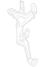 2425450400 - : Holder for Mercedes-Benz Image