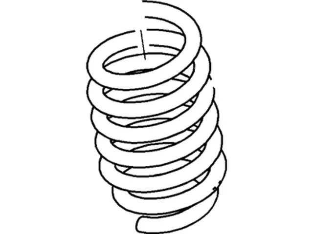 9W7Z5310C - Suspension: 2003-2011 Ford Coil Spring for Ford: Crown Victoria | Mercury: Grand Marquis Image