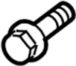 112107331 - Body: Reinforcement Bolt for INFINITI: FX35, FX45, G35 Image