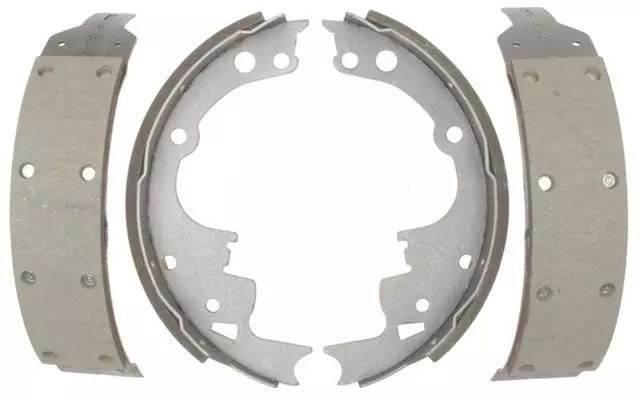 17514RF1 - Brakes: ACDelcoâ„¢ Drum Brake Shoe for Buick: Regal, Riviera | Chevrolet: Camaro, El Camino, Monte Carlo, S10, S10 Blazer | GMC: Caballero, Jimmy S15, S15 | Oldsmobile: Cutlass Salon, Cutlass Supreme | Pontiac: Bonneville, Firebird, Grand Prix Image