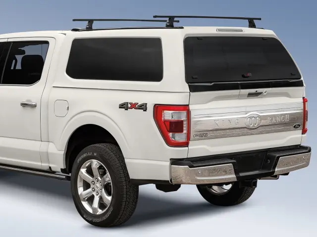 VML3Z99501A42JG - Exterior: Star White Cab High Premium Bed Cap For 5.5 for Ford Image