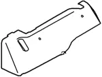 F57Z1331056AAC - Body: Lower Trim Panel for Ford: Ranger Image