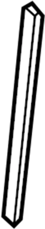 214979FD0A - Cooling System: Radiator Assembly Seal for Infiniti Image