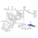 L1MZ78001A08B - Body: Skid Plate for Ford Image