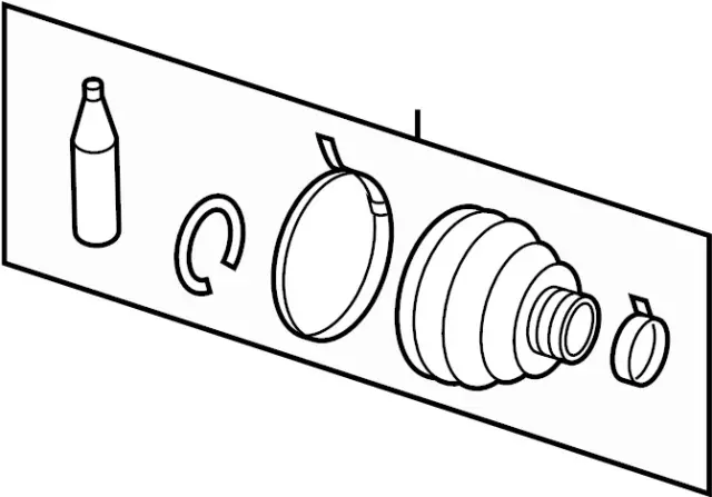 C9BDAJA02L - Suspension: Outer Boot for Infiniti Image