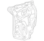 2067300702 - : Basic Carrier for Mercedes-Benz: 300C, 300CD, C300, C43 AMG, C63 AMG S E Performance Image