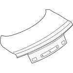 FR3Z7640110D - Body: Trunk Lid for Ford: Mustang Image