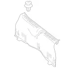 17269000419051 - Body: Rear Body Trim for Mercedes-Benz Image