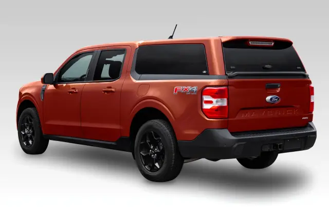 VPZ6Z99501A42BD - Exterior: Hot Pepper Red Tc Premium Low Profile Bed Cap for Ford: Maverick Image