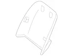 22292004108S10 - Body: Seat Back Panel for Mercedes-Benz Image