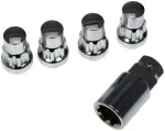 712628 - : Wheel Nut Lock Chrome Acorn Set M14-1.50 for Dorman Image