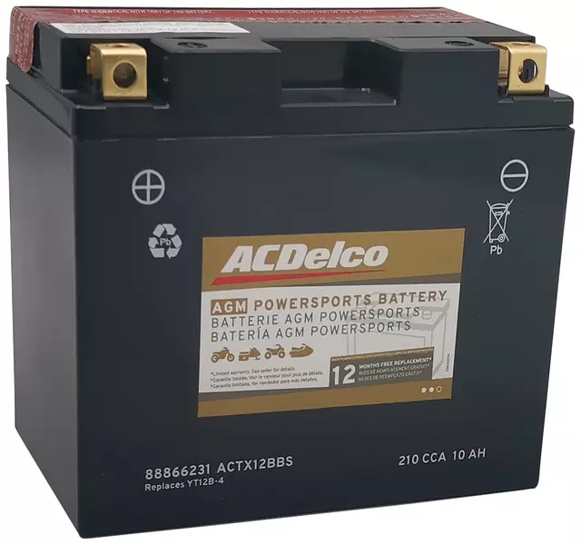 Vehicle Battery - ACDelco (ACTX12BBS)
