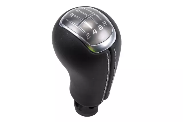 24269694 - : Light Gray Manual Transmission Shift Lever Knob for Chevrolet: Corvette Image