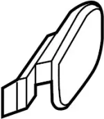 873315DA0A - Body: Inner Finish Panel for Infiniti Image