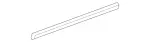 2516906780 - : Belt Weather-Strip for Mercedes-Benz Image