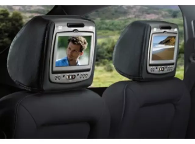 VAT4Z10E947HA - Audio/Video: DVD By Invision, Dual Head Restraint for Ford: Edge Image