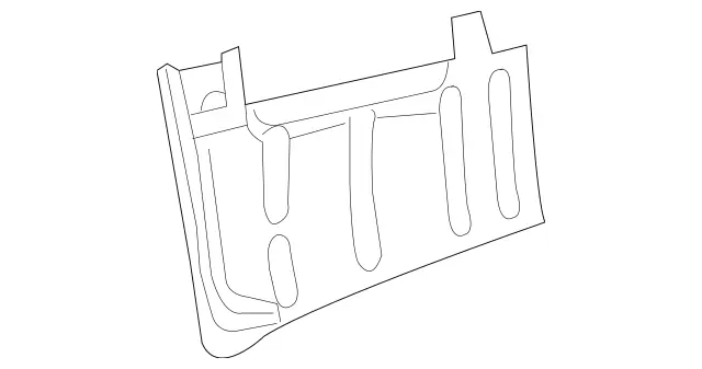 2196800220 - Exhaust: Heat Shield for Mercedes-Benz Image