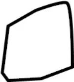 849971CA0B - Body: Lower Quarter Trim Cover for Infiniti Image