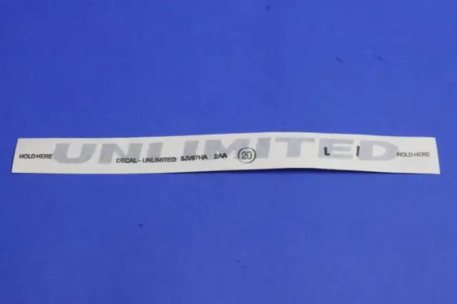 5JV67HA2AA - Exterior Ornamentation: Decal for Mopar Image