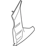 CK4Z15214A63AA - : Mirror Filler for Ford: E-Transit, Transit-150, Transit-250, Transit-350, Transit-350 HD Image