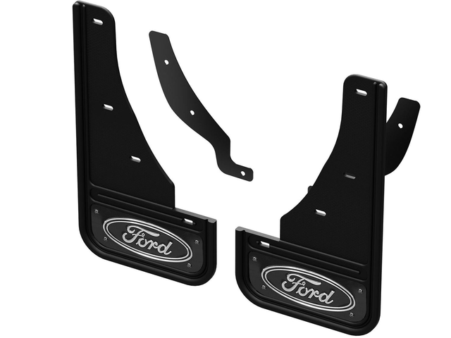 VNZ6Z16A550C - : Splash Guards With Black Oval Logo - Front for Ford: Maverick Image