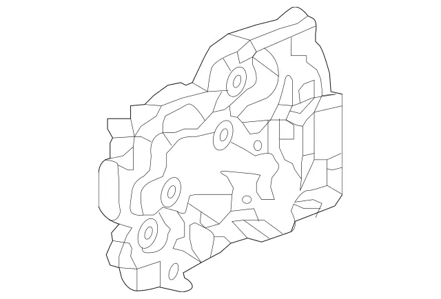 4477303102 - : Lower Latch for Mercedes-Benz: Metris Image