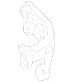 1728850565 - Attachment Parts: Basic Carrier, Bumper for Mercedes-Benz Image