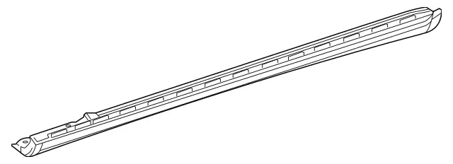 21369806009999 - Body: Rocker Molding for Mercedes-Benz Image