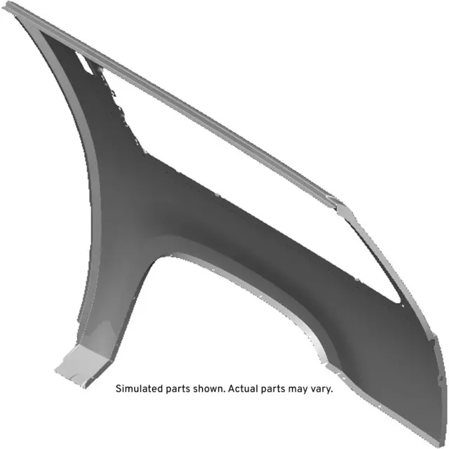 15829330 - : Quarter Panel - Passenger Side (RH) for Cadillac: Escalade ESV | Chevrolet: Suburban 1500, Suburban 2500 | GMC: Yukon XL 1500, Yukon XL 2500 Image