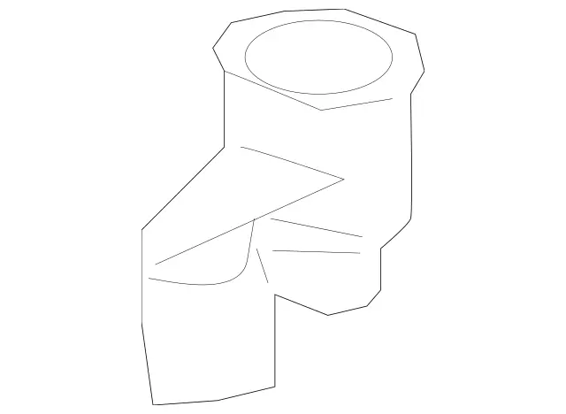 4638690600 - Emergency Equipment Windshield Washer System: Filler Neck for Mercedes-Benz: G500, G550, G580, G63 4x4 Squared AMG, G63 AMG Image image