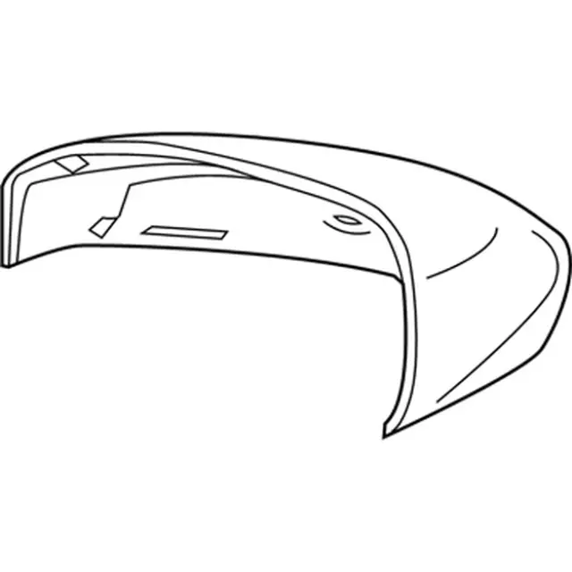 KS7Z17D743AA - Body: Mirror Cover for Ford: Fusion, Police Responder Hybrid, SSV Plug-In Hybrid Image