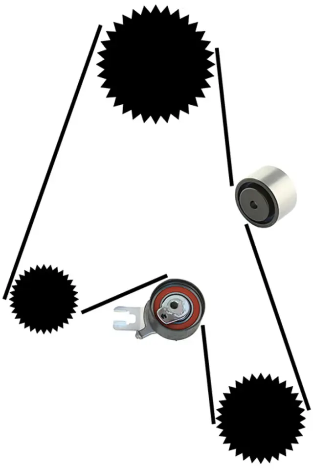 21430025 - : Professional Parts Sweden Engine Timing Cover for PROFESSIONAL PARTS Image