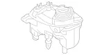 4475000149 - Cooling System: Expansion Tank for Mercedes-Benz Image