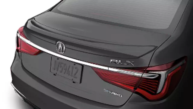 8F10TY2231A - : Deck Lid Spoiler - Modern Steel Metallic for Acura Image
