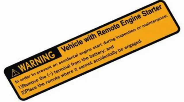 PT39800070EL - Serviceable Components: Caution Label for Toyota Image