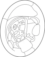 484301MA2A - : Steering Wheel for Infiniti Image