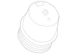 2781800138 - : Engine Oil Filter Housing Cover for Mercedes-Benz Image